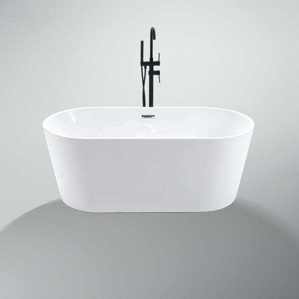 Acrylic Freestanding Bathtub with Customization Option and Bulk Loading Capability