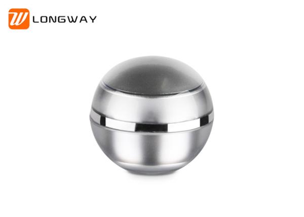 5g Cream Jar Eye Cream Jar With Ball Shape Luxy AS Plastic Jar