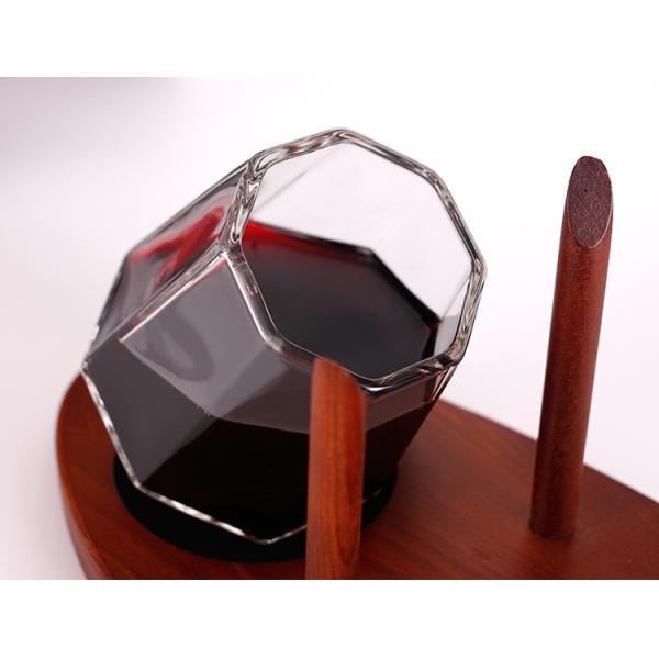 легковес бутылки графинчика вина диаманта 1000мл стеклянный для красного вина/вискиа