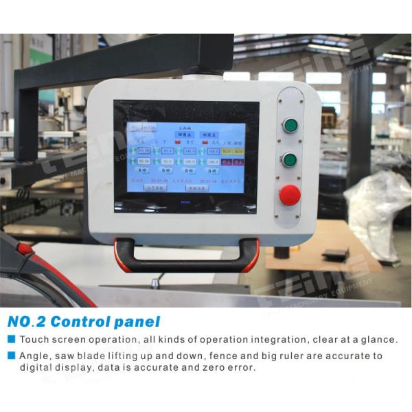 Horizontal Style CNC Sliding Table Saw for Precision Cutting CE ISO Numerical Control