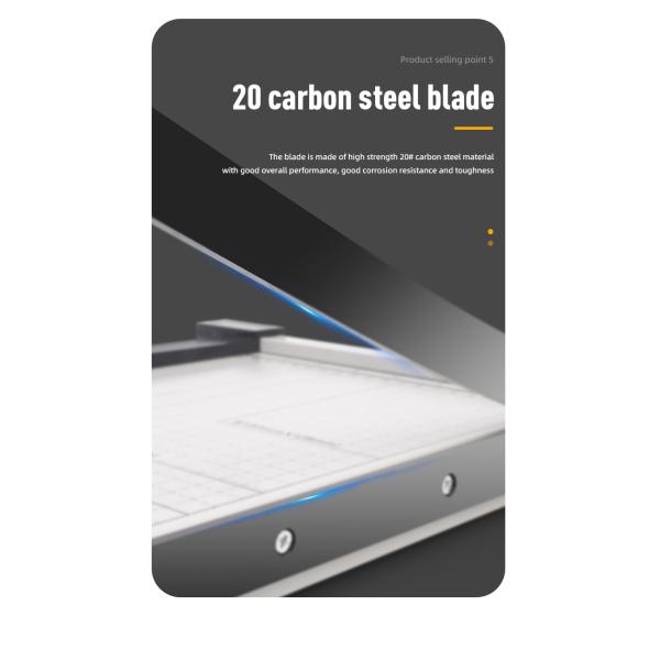 Prise en charge de la personnalisation du découpage de papier en acier A4 Zequan