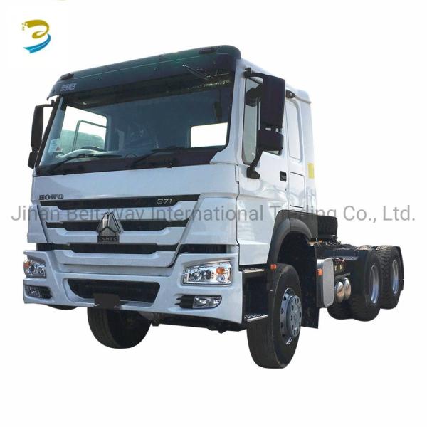 Sinotruk HOWO Used Tow Truck 6X4 371-450HP Tractor Truck with ISO Tire Certification