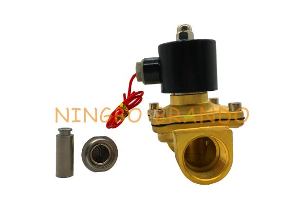 G1” do diafragma de bronze do corpo NBR da linha fêmea 2W250-25 UW-25 válvula de solenoide normalmente fechada da água