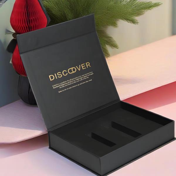 Custom Luxurious Magnetic Perfume Bottle 50 Ml With Black EVA