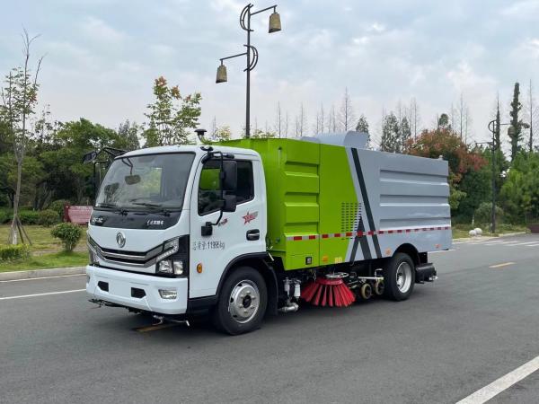 Venda directa de fábrica 5 cbm Tanque de água de limpeza e 5 cbm Lava-roupas de alta pressão Caminhão