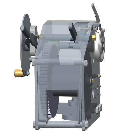 Guincho original da mão de UMC-BC-40-S-LH UMC-BC-40-WDP-LH mini com catraca em dois sentidos