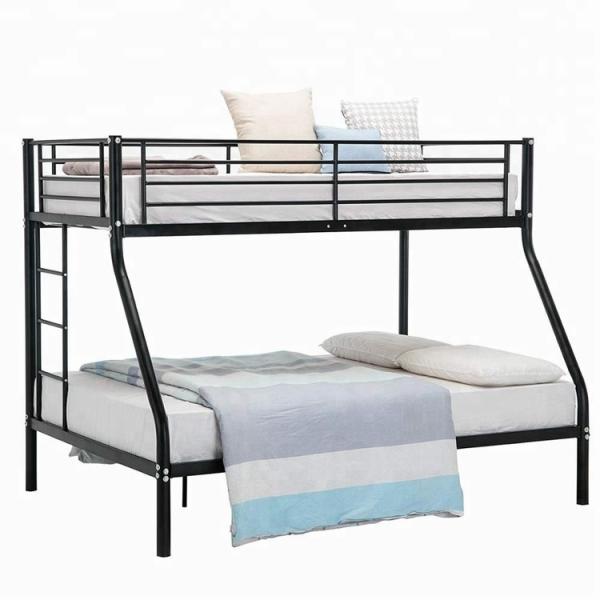 Strong Metal Children Double Decker Dormitory Bunk Bed For School
