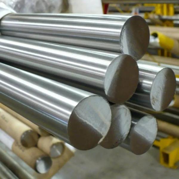 Certified Stainless Steel Rod / Bar with Customizable Length and Polished Finish