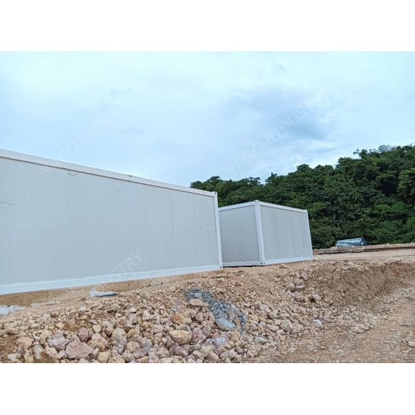 Galvanized Steel Portable Modular Accommodation Building Lightweight