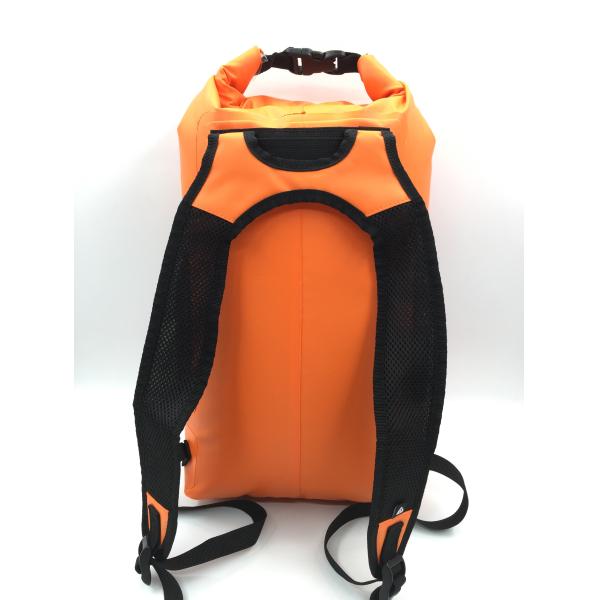 Eco Friendly Lightweight Dry Bag Orange , Waterproof Storage Bags For Boats