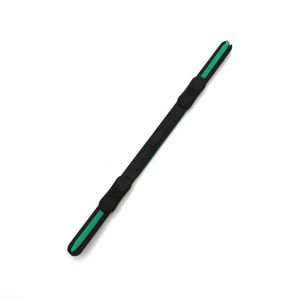 2 Hole Paper Plastic Fastener Black Plastic Folder Fastener Customized
