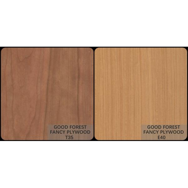 Переклейка причудливой переклейки облицовки вишни естественная/проектированная вишни древесины