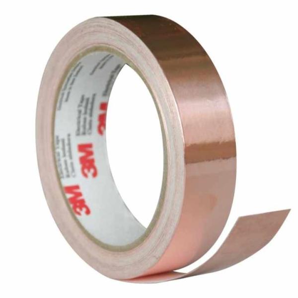 3M 1181 EMI Copper Foil Shielding Tape Electrically Conductive Acrylic Adhesive