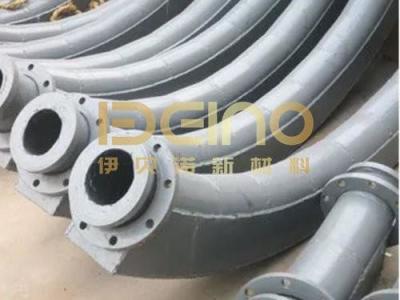 Corrosion Resistance Alumina Ceramic Pipe Ceramic Tile Lined Pipe Bend