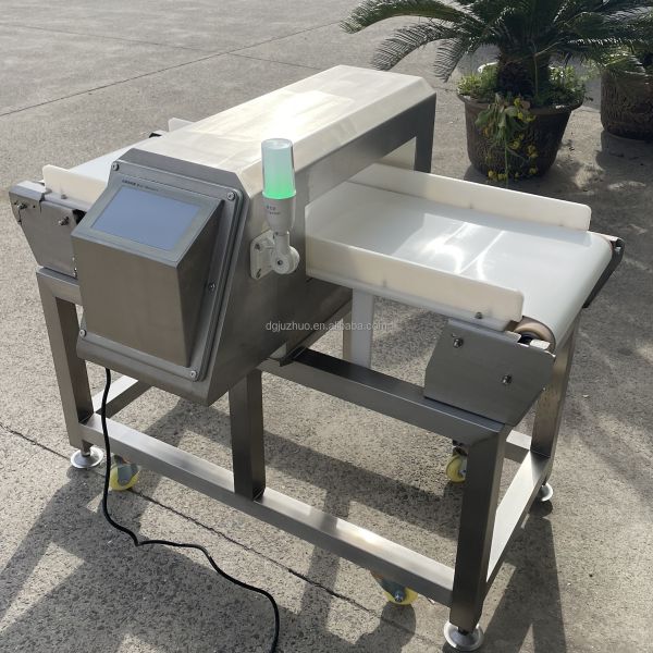 FDA Standard Belt Conveyor Type Confectionery Industry Metal Detector JZD-600