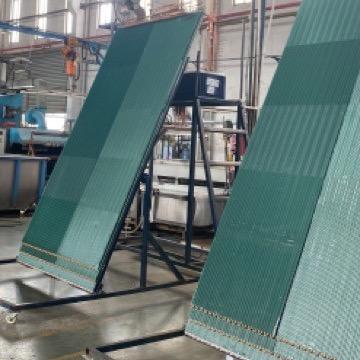 Colector solar de placas planas de tubo redondo de alumínio de alta resistência 3003 H12