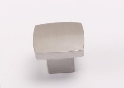 Square Bathroom Cabinet Knobs , Durable Zinc Alloy Furniture Drawer Knobs