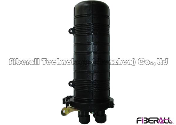 Screwing Type Fiber Optic Splice Closure Mechanical Sealing 4 Ports