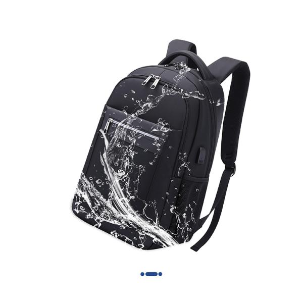 Vente directe d'usine logo personnalisé durable avec USB Sac scolaire Voyage Sac à dos d'entreprise