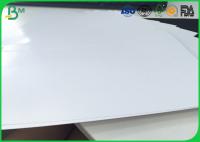 O dobro 100% da polpa do Virgin tomou partido o papel lustroso 80gsm - 400gsm para a impressão do compartimento