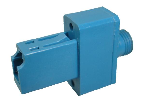 Hybrid Plastic Fiber Optic Adapter LC To FC With 1.25mm 2.5mm Sleeve