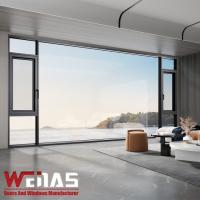 Aluminium Exterior Thermal Glass Windows Waterproof Temperature Stabilized