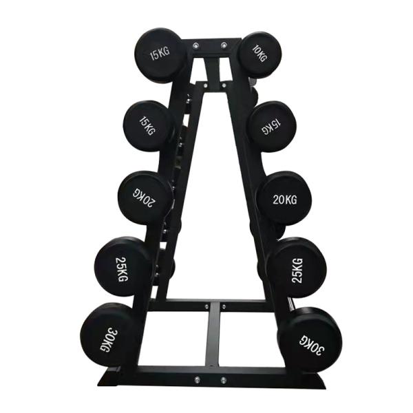 112.5*87*73cm Double-sided Barbell Rack for Commercial and Home Strength Training