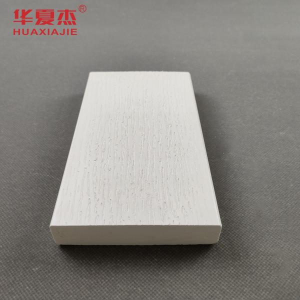Plancas de revestimento de PVC de vinil branco 1IN X 4IN X 12FT