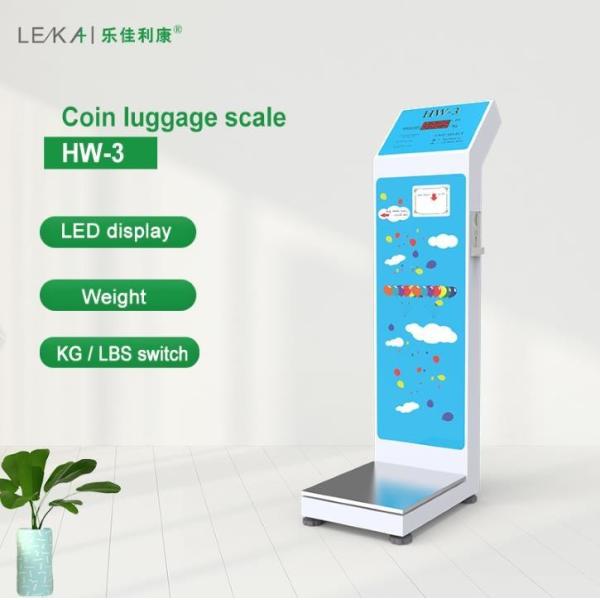 Keep Your Luggage Organized with Our Portable Coin Operated Scale N.W. 30kg