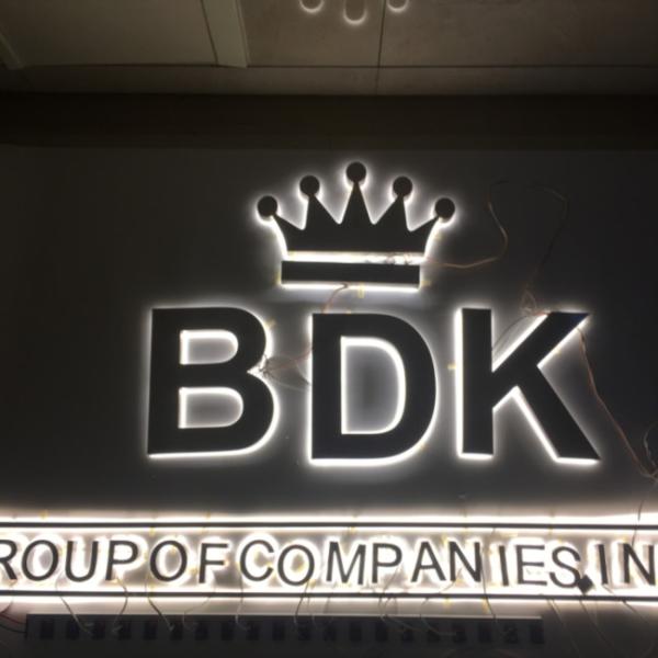 Outdoor Alphabet Led Letter Lights Signboard Halo Lit Sign Letters