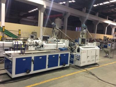 600mm Pvc Ceiling Panel Extrusion Machine For Sheet Double Screw Design