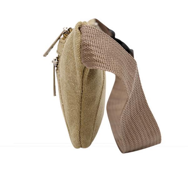 Large Capacity Canvas Waist Bag For Men Outdoor Leisure