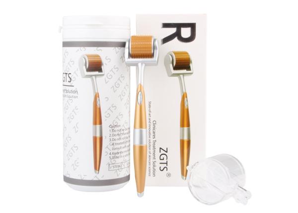 ZGTS 192 Titanium Micro Needle Derma Roller for Hair Loss Treatment anti-wrinkle dermaroller
