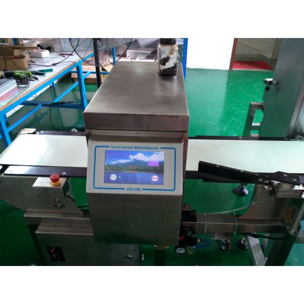 Online Food Grade Metal Detector Processing Inspection System Equipment JZD-300