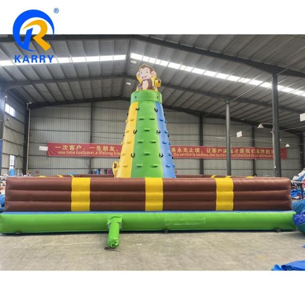 Amusement Park Games Inflatable Climber Bouncy Game with Blower and Customized Color