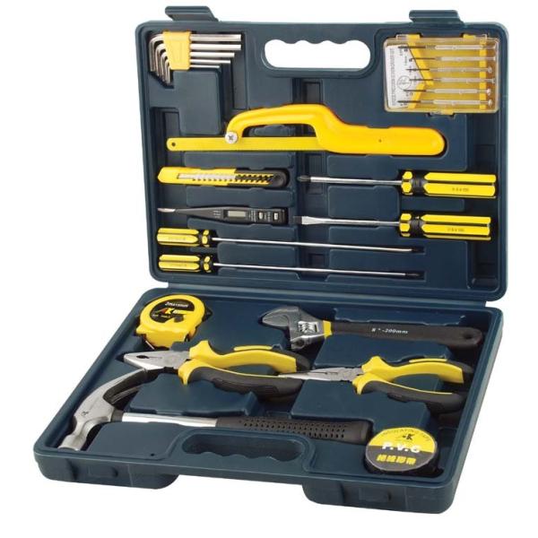 25 pcs household tool set ,with pliers/hammer /cutter knife