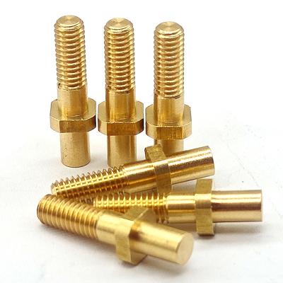Custom Precision Brass CNC Parts Polishing / Coating Surface Brass Turning Parts