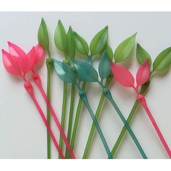 Tree craft leaves cable tie