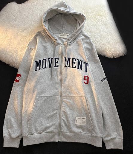 Clothing Manufacturers For Small Orders Men'S Full Zip Front Hoodies Sweatshirt Full Sleeve Top