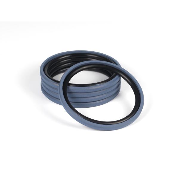 2023 Ptfe nbr Glyd Ring Spgo 80*8 Sello de aceite de pistón en azul para talleres de reparación de máquinas