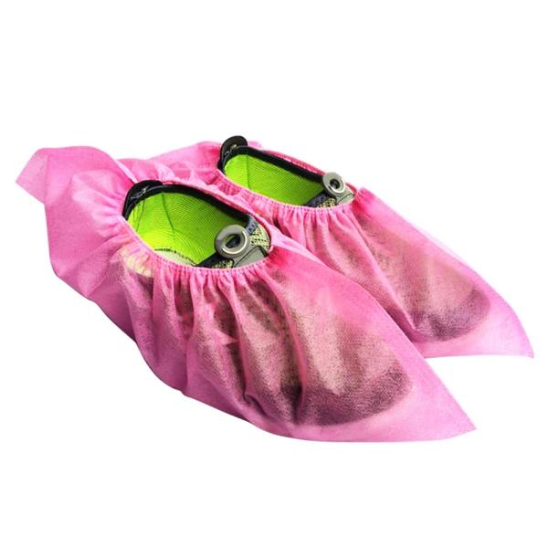 Dustproof Medical Shoe Cover Non Slip 100pcs / Bag Disposable Thicken