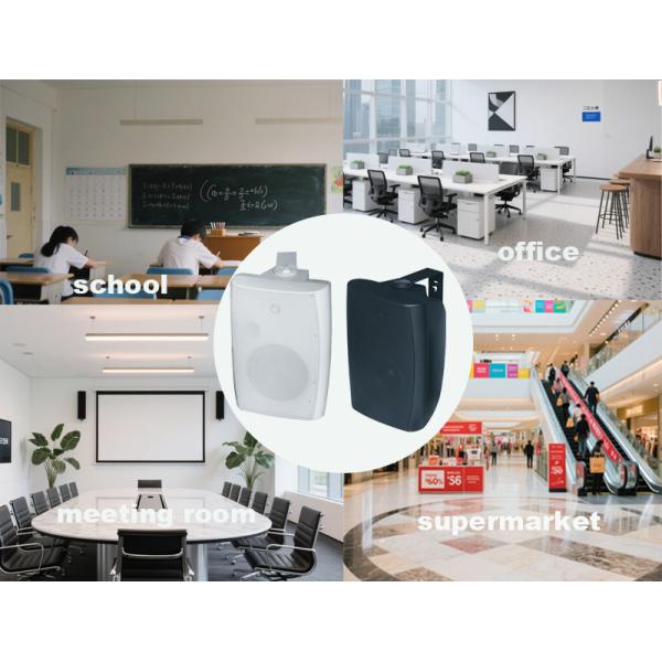 8ohm Wall Speaker 40W/80W Individual Tweeter 6 Inch Woofer Good Sound