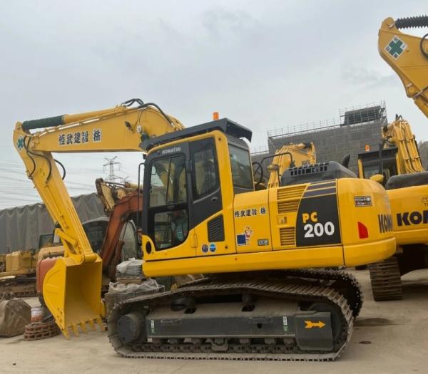 20700 KG Second-hand Hot sell Komatsu Excavator Pc200LC with Komatsu SAA6D107E-1 Engine model