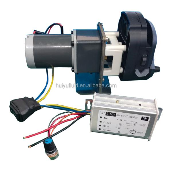 Dc Motor Speed Adjustable Peristaltic Pump Oem With YZ15 Pump Head