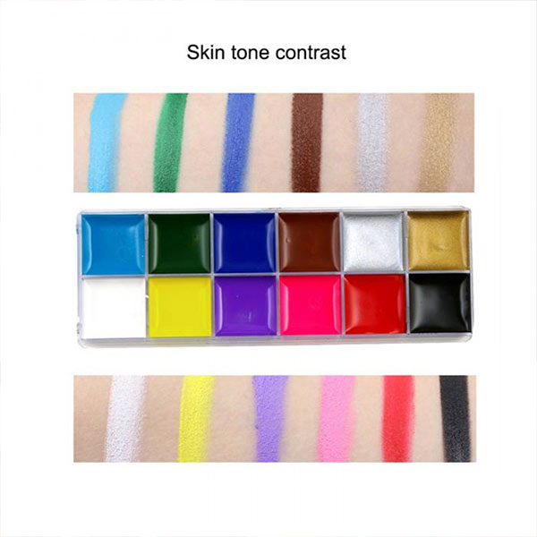 Art Fancy Dress Party Fancy Oil Painting Face Body Paint