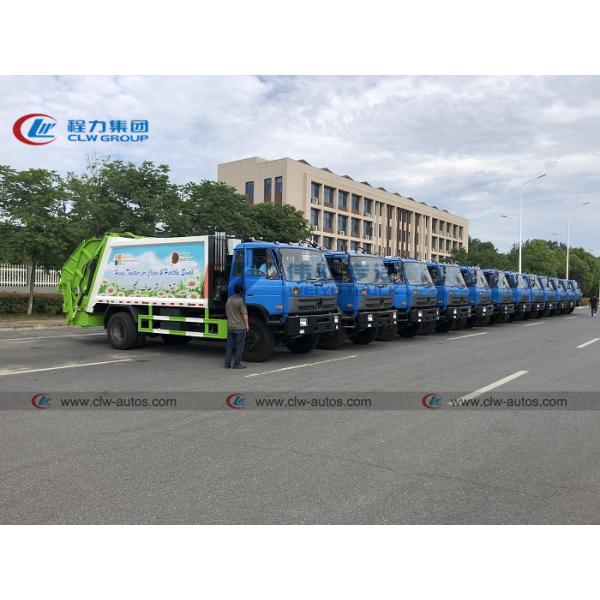 China Dongfeng Right-Hand Drive 14cbm 14,000Liters Compactor Garbage Truck To Pakistan