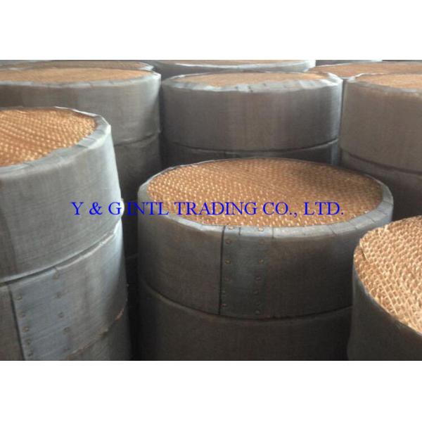 Metal Wire Mesh Structured Packing Column Without Channeling Of Liquid