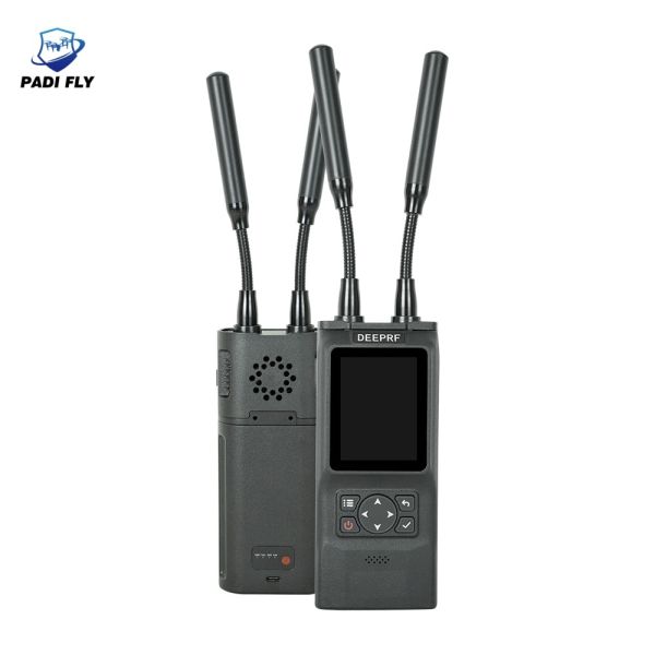 Portable Ultra-Wideband UAV Detection System 100MHz-8000MHz 1km Effective Drone Detection Range