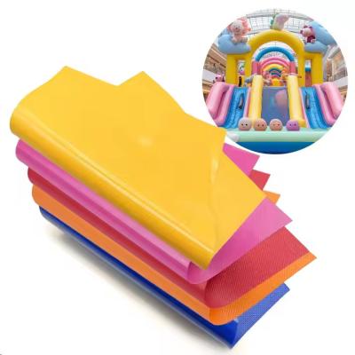 High Tensile Polyester PVC Inflatable Castle Fabric 1000D 23x23 For Events