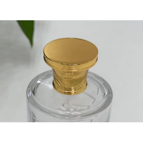 Zinc Alloy Shiny High Quality Metal Perfume Cap For Enhancing Fragrance Presentation